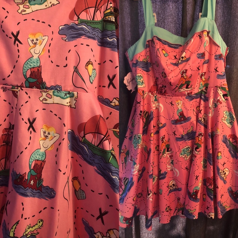 Pinup couture GoLightly Neverland 3x